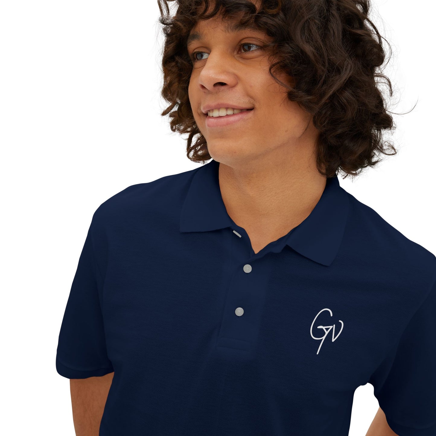 GV Men's Piqué Polo Shirt